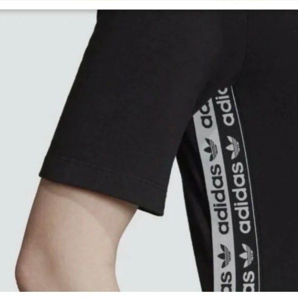 Women's Adidas Originals Tape Dress - Picture 4 of 13